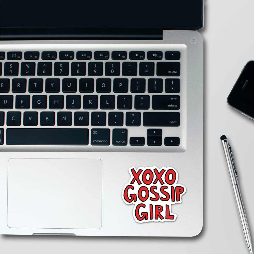 Xoxo gossip girl Reflective Sticker | STICK IT UP