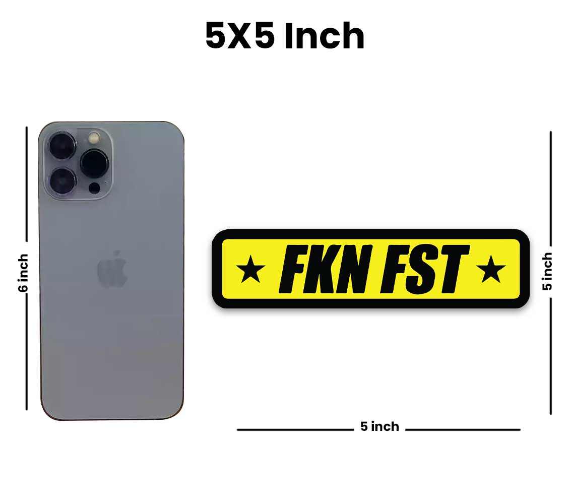 FKN FST Reflective Sticker | STICK IT UP