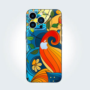 Abstract Flower Phone Skins