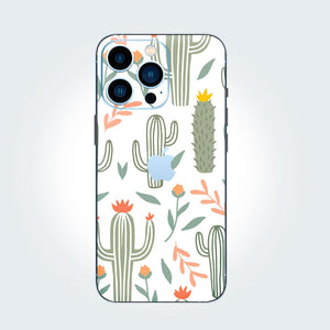 Cactus Pattern Phone Skins