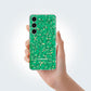 Green Pattern Phone Skins