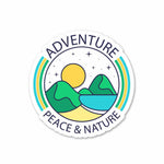 Peace and Nature Sticker | STICK IT UP