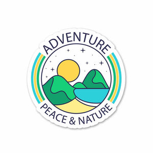 Peace and Nature Sticker | STICK IT UP