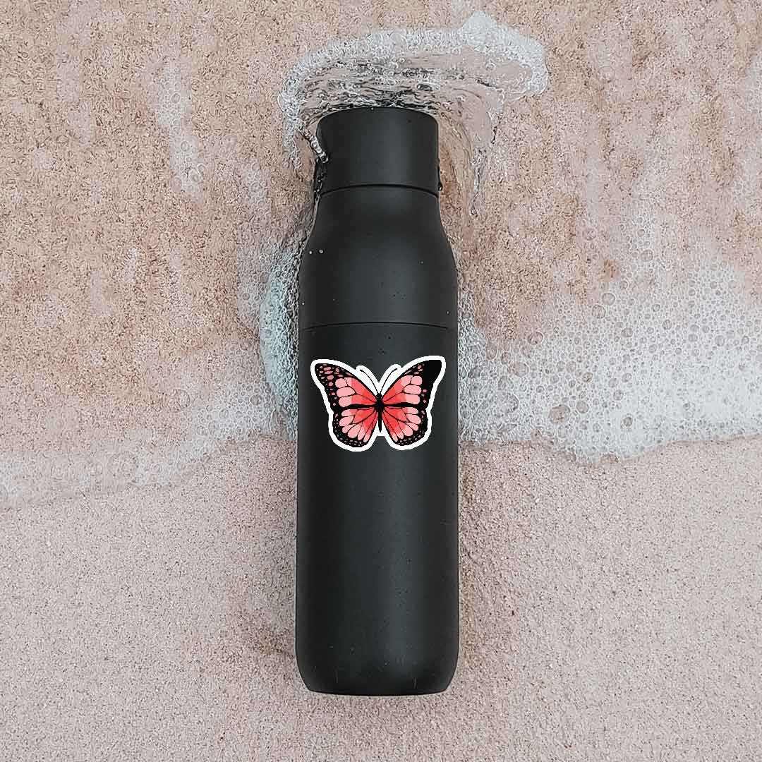 Pink Butterfly sticker | STICK IT UP