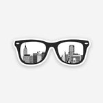 City Glasses sticker | STICK IT UP