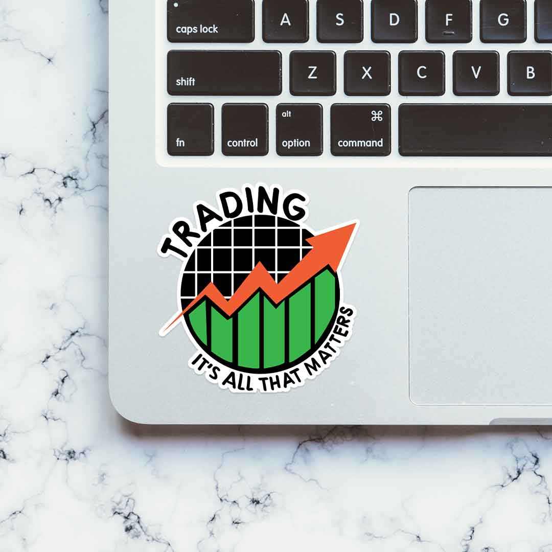 Trading It's all that Matter sticker | STICK IT UP