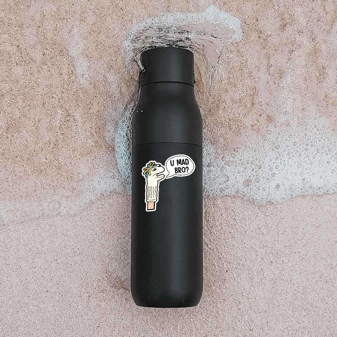 You mad bro? sticker | STICK IT UP