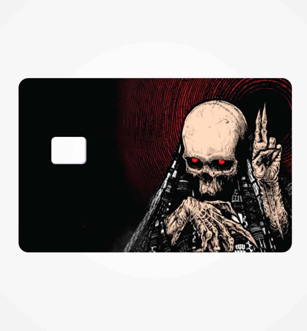 Gangster skeleton credit card skin | STICK IT UP