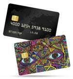 Trippy Graffiti Credit Card Skin | STICK IT UP
