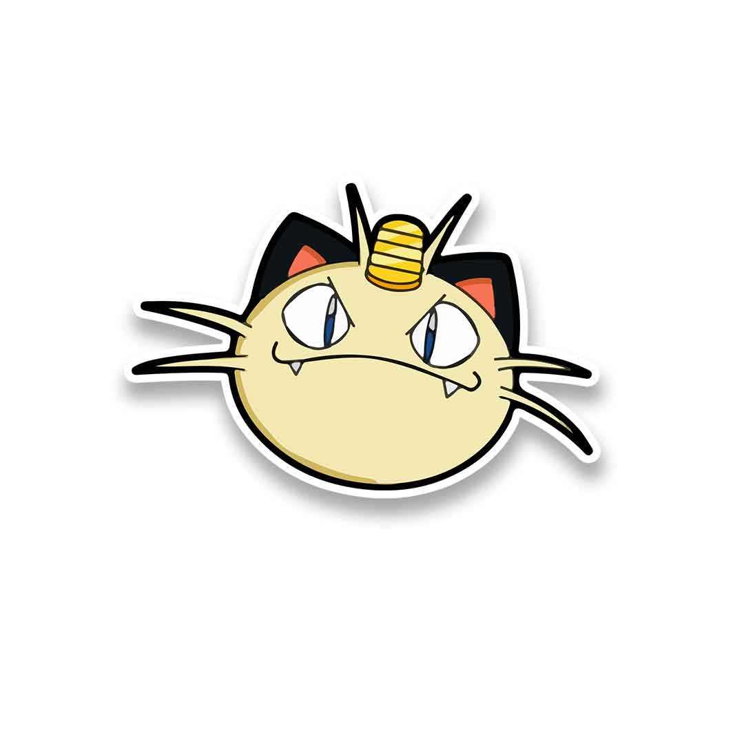 Pokemon meowth Sticker | STICK IT UP