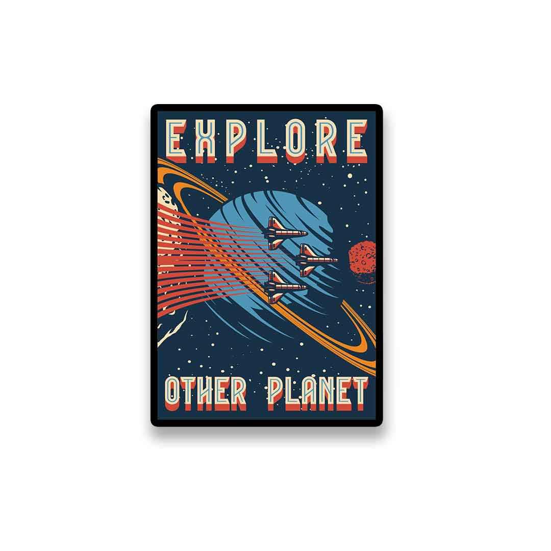 Explore Other Planet Sticker | STICK IT UP