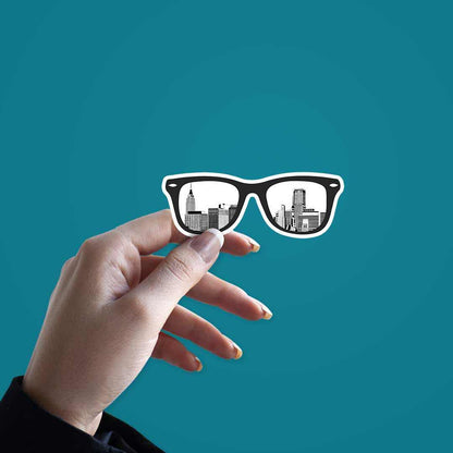 City Glasses sticker | STICK IT UP