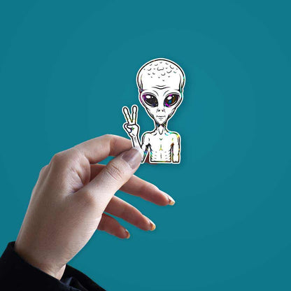 Alien sticker | STICK IT UP