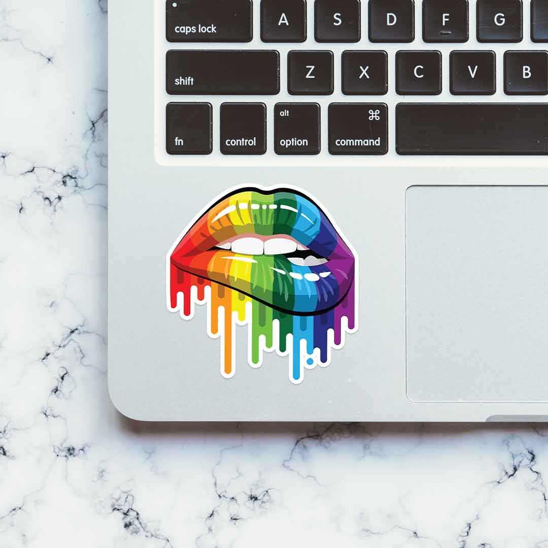 Kiss of Pride sticker | STICK IT UP