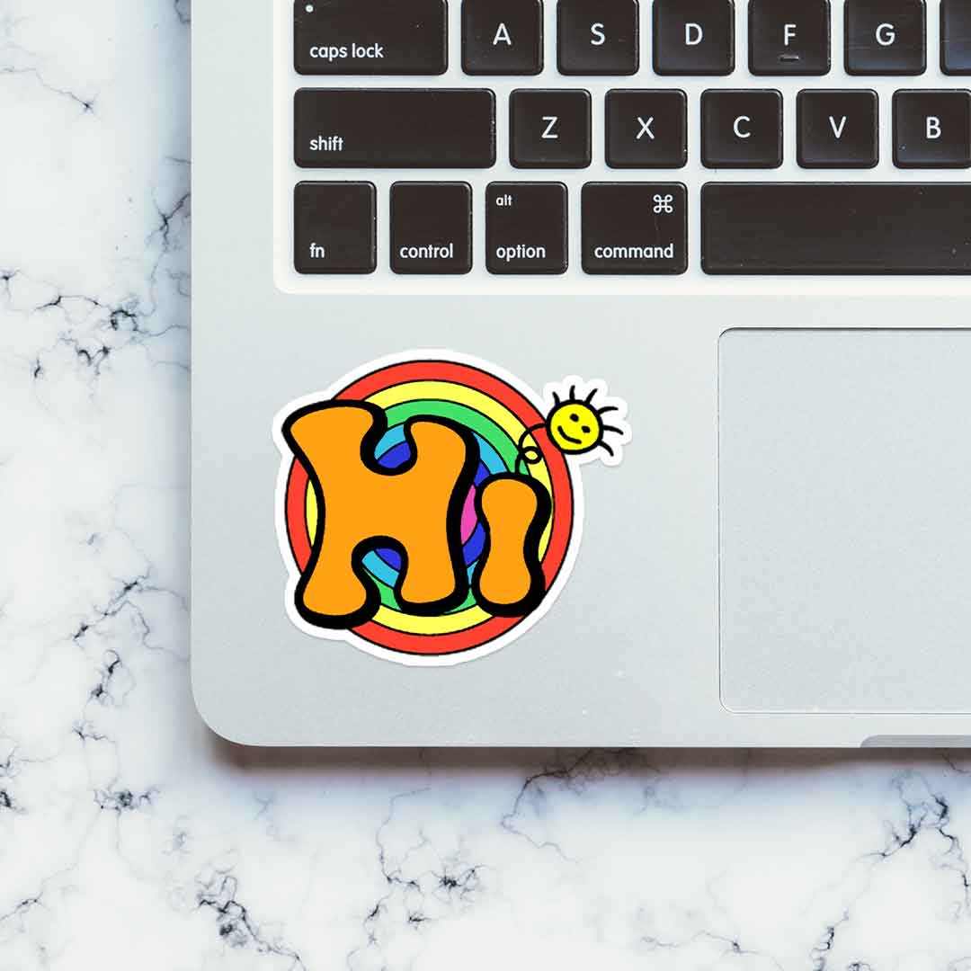 Hi sticker | STICK IT UP