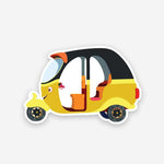 Cute Autorickshaw sticker | STICK IT UP