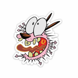Courage the Cowardly Dog Sticker | STICK IT UP