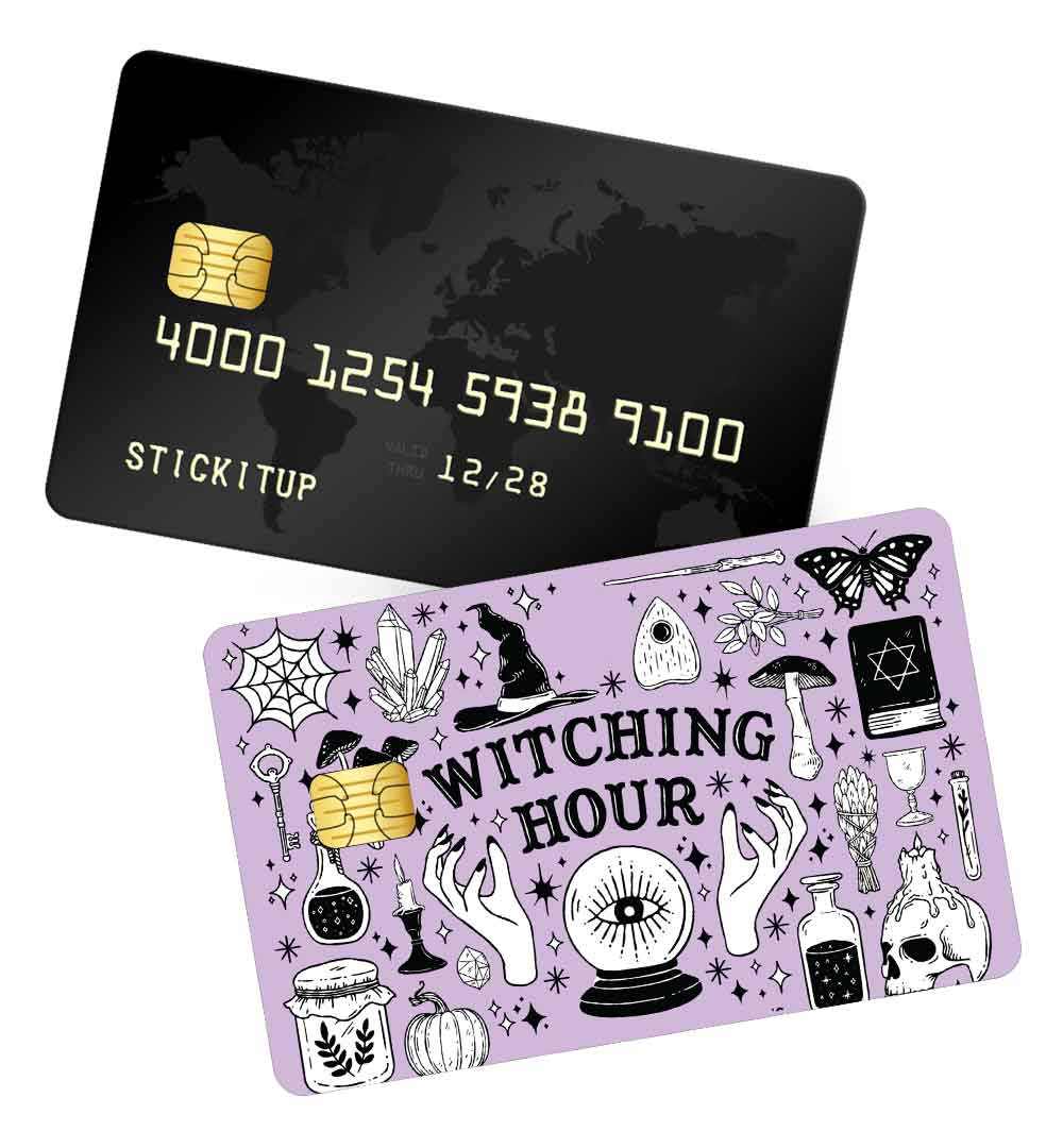 witching hour credit card skin | STICK IT UP