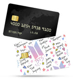 BTS Credit Card Skin | STICK IT UP