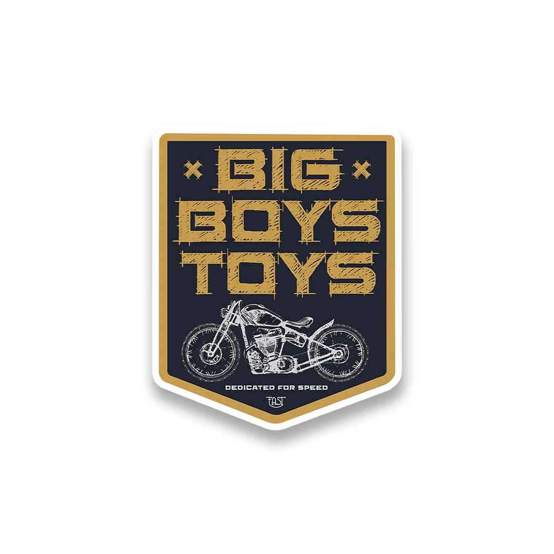 Big Boys Toys Sticker | STICK IT UP