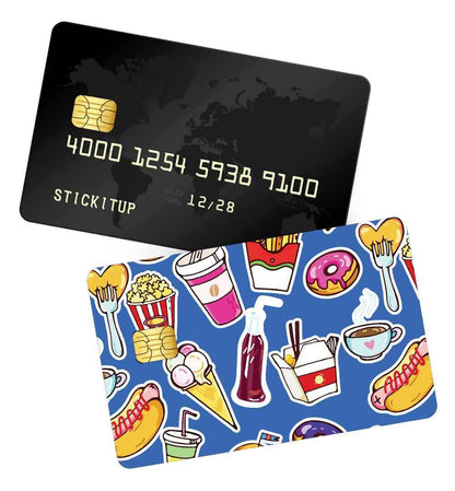 Fast food credit card skin | STICK IT UP