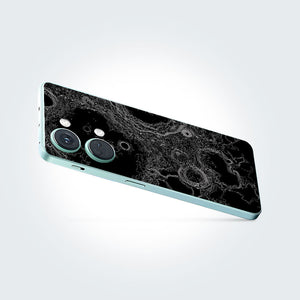 Moon Map Phone Skins