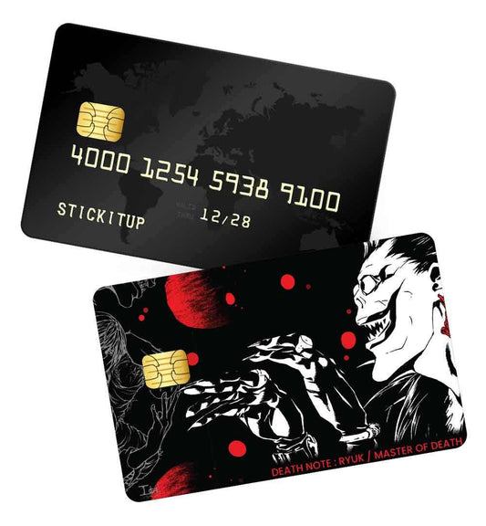Ryuk, master of death credit card skin | STICK IT UP