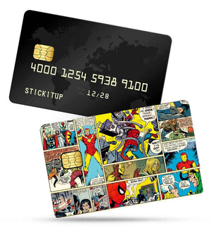 Comic Strip Credit Card Skin | STICK IT UP