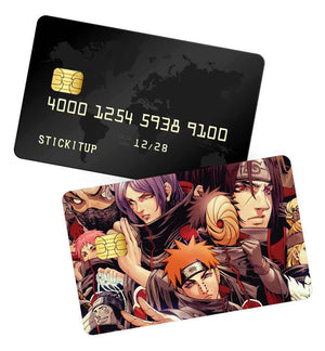 Akatsuki Clan Credit Card Skin | STICK IT UP
