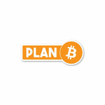 Plan[B]itcoin Sticker | STICK IT UP