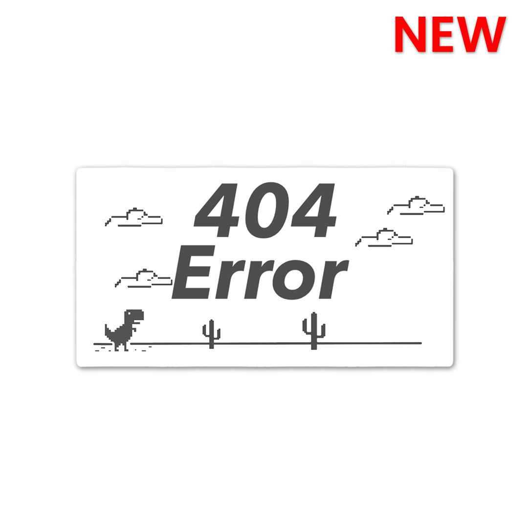 404 Error Sticker - Stickers | STICK IT UP