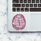 My brain has too many tabs open Sticker | STICK IT UP