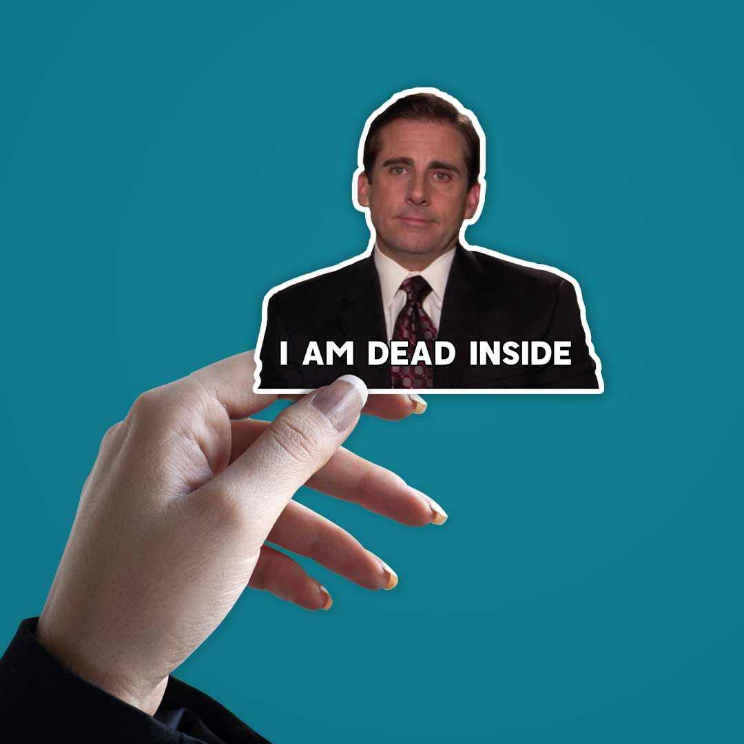 I am dead inside Sticker | STICK IT UP