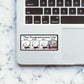 The Programmers Life Sticker | STICK IT UP
