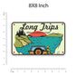 Long trips Bumper Sticker | STICK IT UP