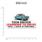 Teen Driver Bumper Sticker | STICK IT UP