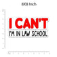 Law School Bumper Sticker | STICK IT UP