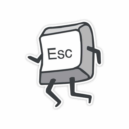 ESC key Sticker | STICK IT UP