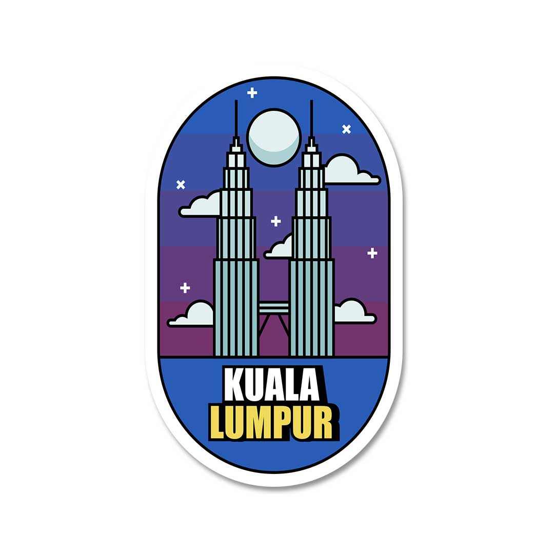 Kuala lumpur Sticker | STICK IT UP