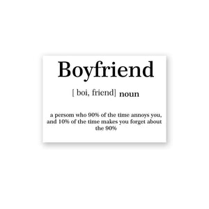 Boyfriend Sticker | STICK IT UP