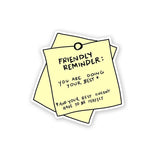 You are doing your best Sticker | STICK IT UP