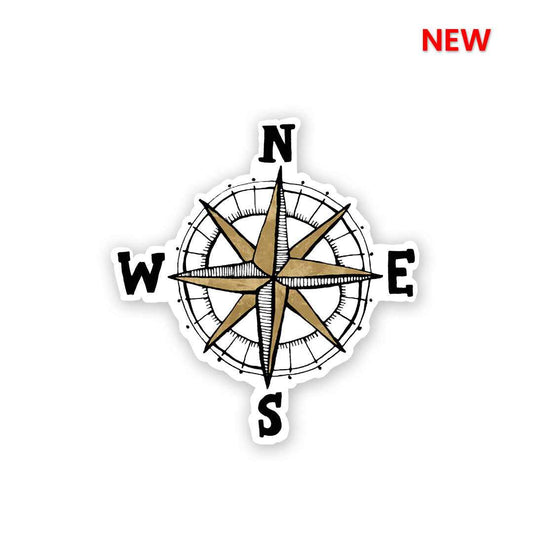 Compass V2 Sticker | STICK IT UP