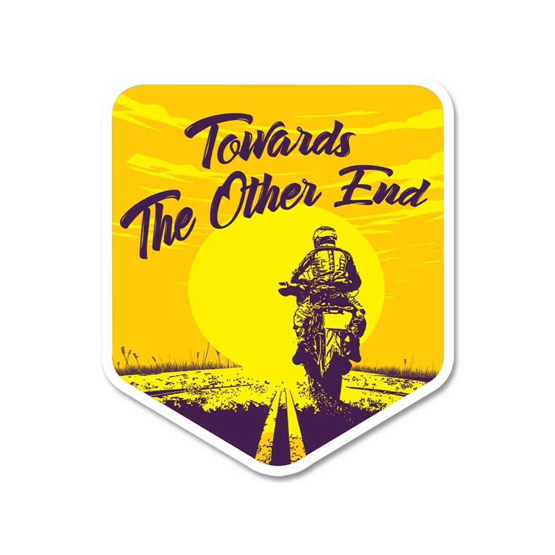 Towards The Other End Sticker | STICK IT UP