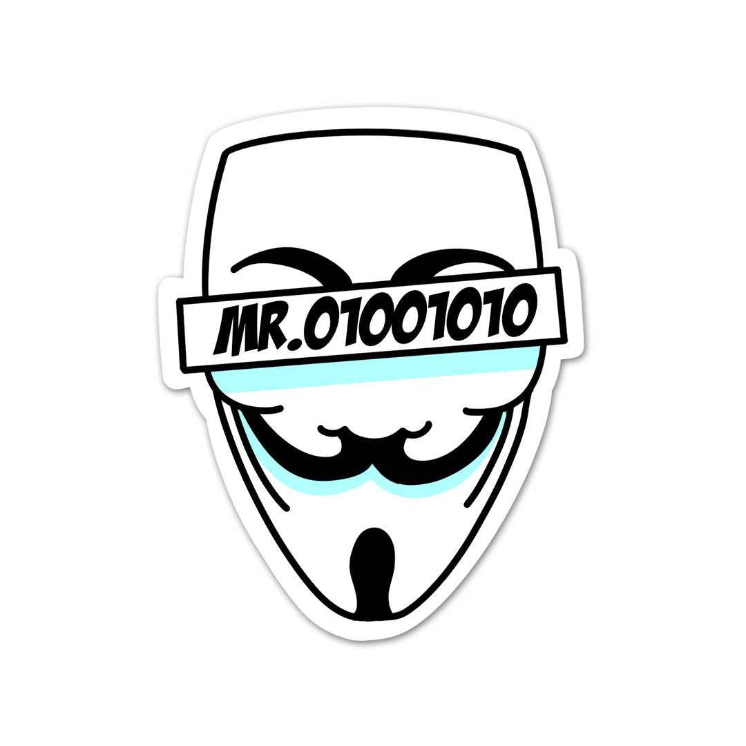 Mr.01001 Sticker | STICK IT UP