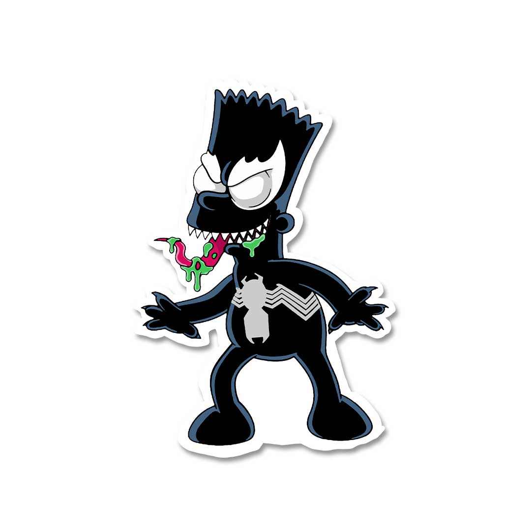 Bart Venom Sticker | STICK IT UP