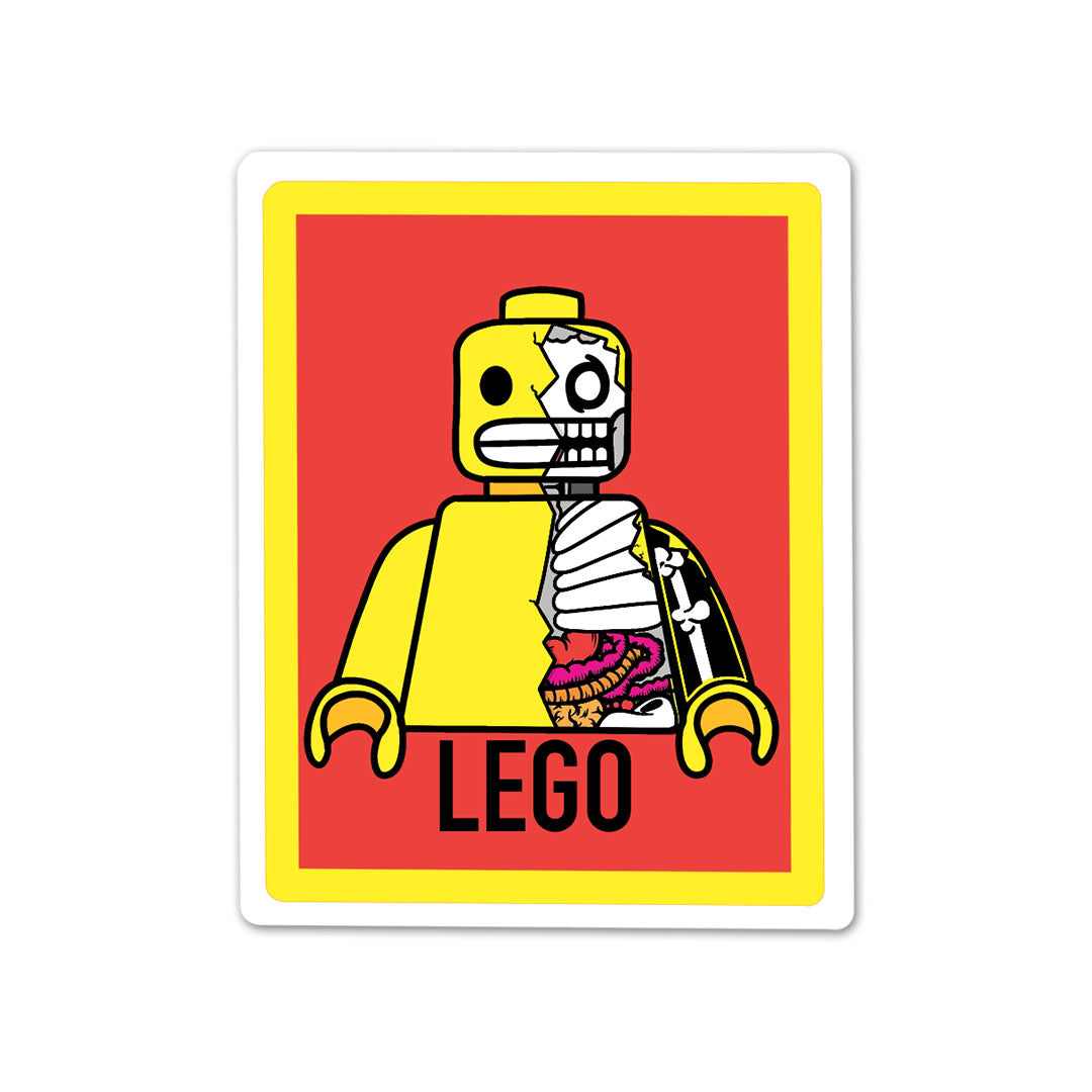 Lego Skull Sticker | STICK IT UP