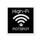 High - Fi Sticker | STICK IT UP