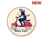 Biker Girl Sticker | STICK IT UP