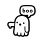 BOOO Sticker | STICK IT UP