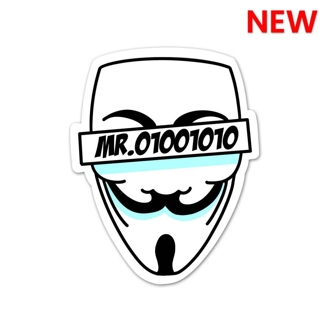 Mr.01001 Sticker | STICK IT UP